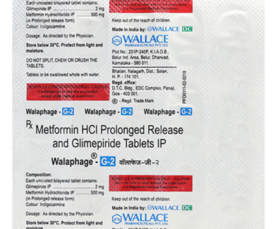 Walaphage G 2/500mg Tablet 15'S