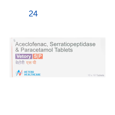 Vetory SP Tablet 10'S