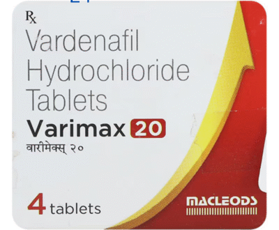 VARIMAX 20mg Tablet 4's