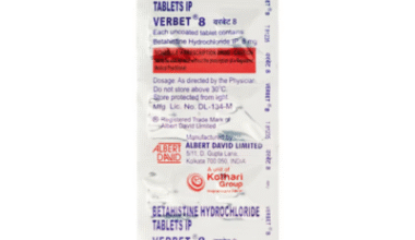Verbet 8mg Tablet 10'S