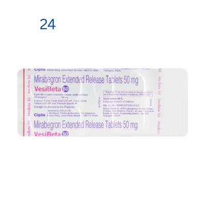 Vesibeta 50mg Tablet 10'S