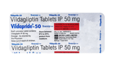 VILDAPRIDE 50 Tablet 15's