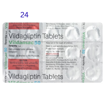 VILDAMAC 50mg Tablet 15's