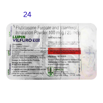 LUPIN VILFURO 100 Capsule 10's