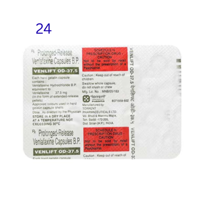 Venlift OD 37.5mg Capsule 10'S