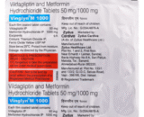 VINGLYN M 1000mg Tablet 15's