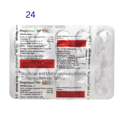 Voglimac MF 0.2mg Tablet 10'S