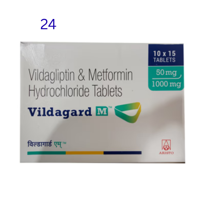 VILDAGARD M 50/1000mg Tablet 15's