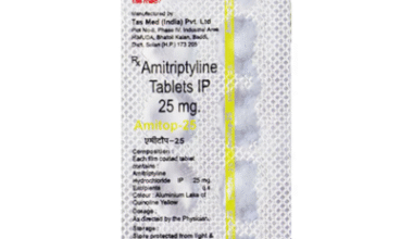 AMITOP 25mg Tablet 10's