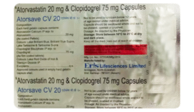 Atorsave CV 20mg Capsule 10'S