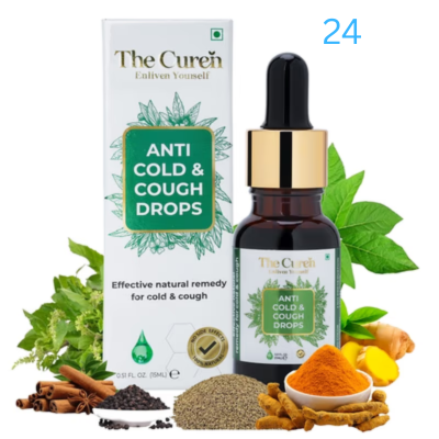 The Curen Anti Cold & Cough Drops 15 ml