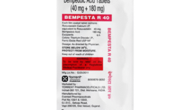 Bempesta R 180mg/40mg Tablet