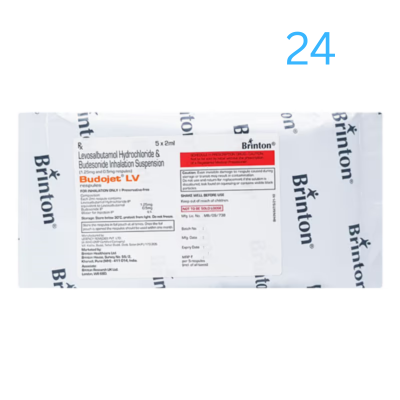 Budojet LV 1.25mg/0.5mg Respules