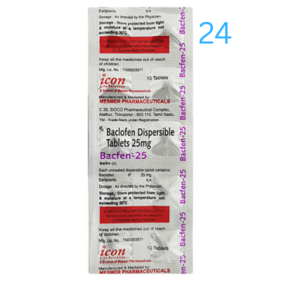 Bacfen 25 Tablet DT