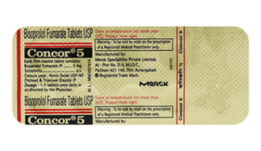 CONcor 5 Tablet
