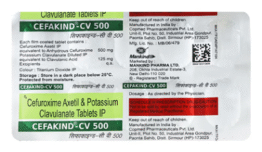 Cefakind-CV 500 Tablet