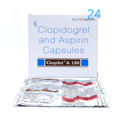 CLOPILET A 150 Capsule 15's