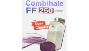 COMBIHALE FF 250 CFC FREE WITH DOSE COUNTER 120md Inhaler 1's