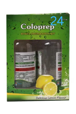 Coloprep Bowel Preparation Kit (177ml Each) Delicious Lemon
