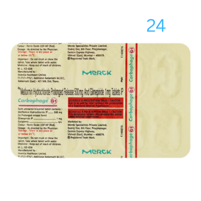 Carbophage G 1 Tablet PR