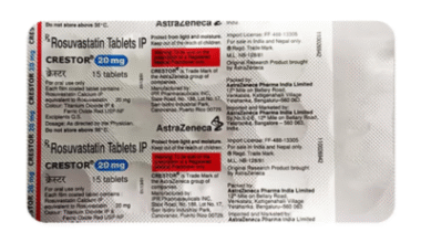 Crestor 20mg Tablet