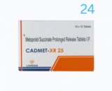 Cadmet 25mg Tablet XR