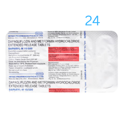 dapaRYL M 10/500 Tablet ER