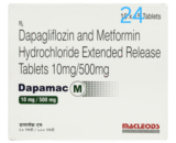Dapamac M 10mg/500mg Tablet ER