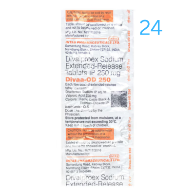 Divaa 250 Tablet