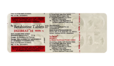 Dizibeat 16mg Tablet
