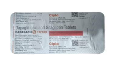 Dapasach S 10mg/100mg Tablet