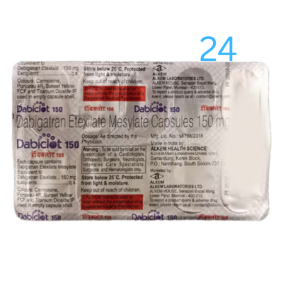 Dabiclot 150mg Capsule