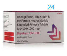 Dapahenz-SM 10mg/1000mg/100mg Tablet