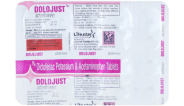 Dolojust 50mg/325mg Tablet