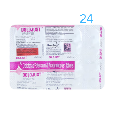 Dolojust 50mg/325mg Tablet