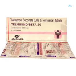 Telmikind Beta 50 Tablet ER