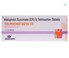 Telmikind Beta 40mg/25mg Tablet ER