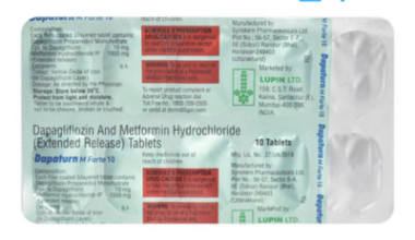 Dapaturn M Forte 10 Tablet ER