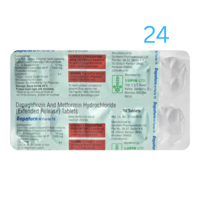 Dapaturn M Forte 10 Tablet ER