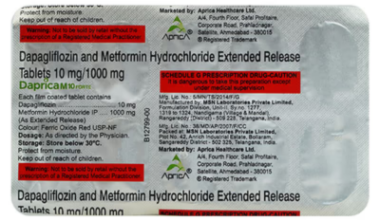 Daprica M 10 Tablet ER