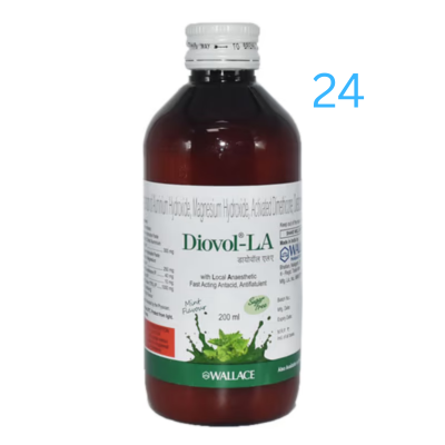 Diovol-LA Suspension Mint Sugar Free