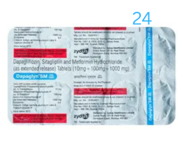 dapaGLYN SM 10mg/1000mg/100mg Tablet
