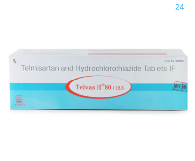 Telvas H 80/12.5 Tablet