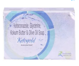 Ketogold Medicated Soap 75 gm