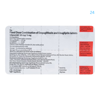 Glyxambi 10mg/5mg Tablet