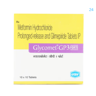 Glycomet-GP 3 Forte Tablet