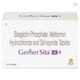 Gemer Sita 50mg/2mg/1000mg Tablet IR
