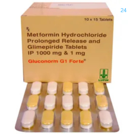 GlUcOnorm-G 1 Forte Tablet PR