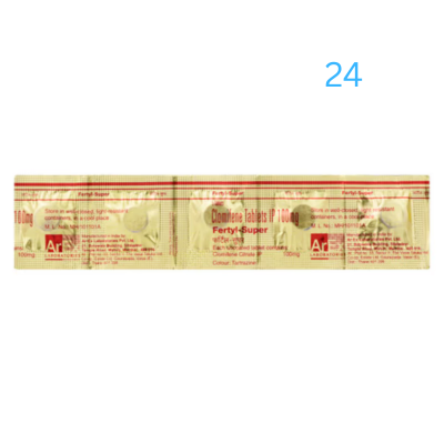 Fertyl Super 100mg Tablet