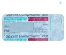Gabator M 100mg/500mcg Tablet